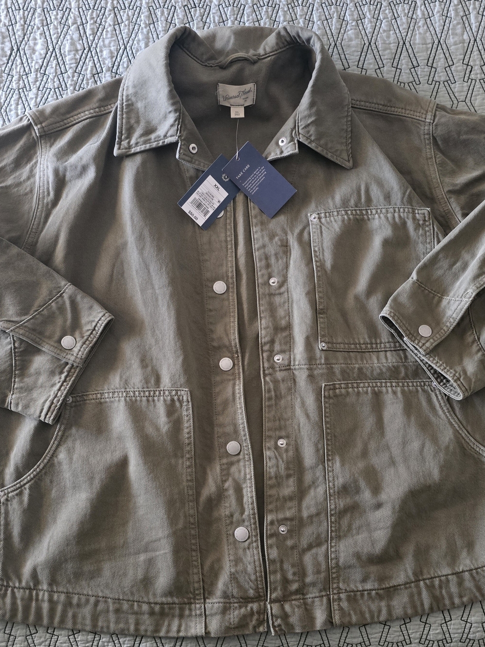 Universal Thread Olive Green Military Utility Jacket